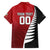 Custom British Lions New Zealand Family Matching Off Shoulder Short Dress and Hawaiian Shirt Half Black Fern