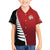 Custom British Lions New Zealand Family Matching Puletasi and Hawaiian Shirt Half Black Fern