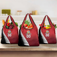 Custom British Lions New Zealand Grocery Bag Half Black Fern