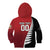 Custom British Lions New Zealand Kid Hoodie Half Black Fern