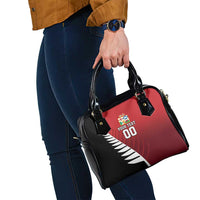 Custom British Lions New Zealand Shoulder Handbag Half Black Fern