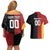 Custom British Lions New Zealand Couples Matching Off Shoulder Short Dress and Hawaiian Shirt Sporty Style