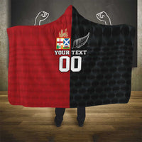Custom British Lions New Zealand Hooded Blanket Sporty Style