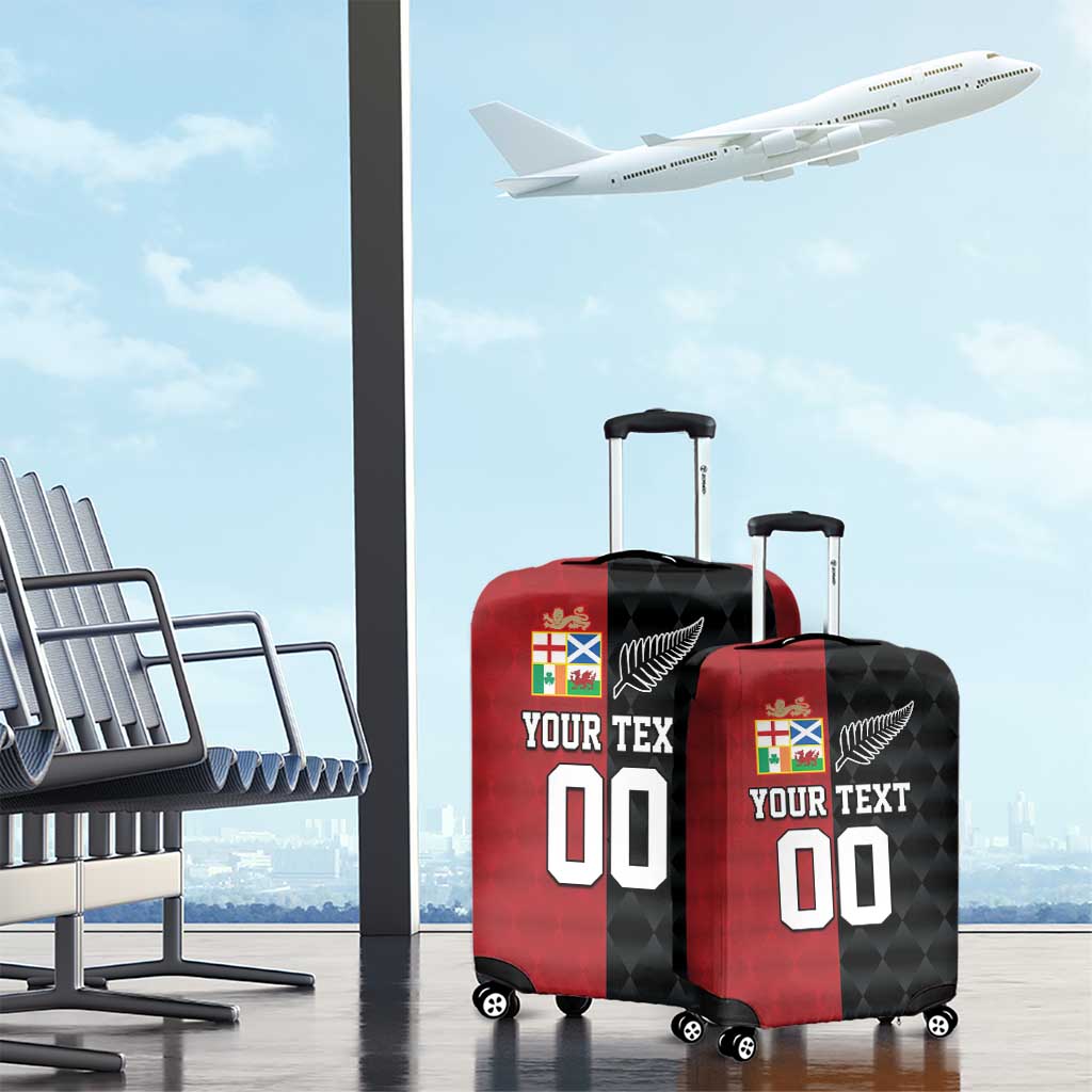 Custom British Lions New Zealand Luggage Cover Sporty Style