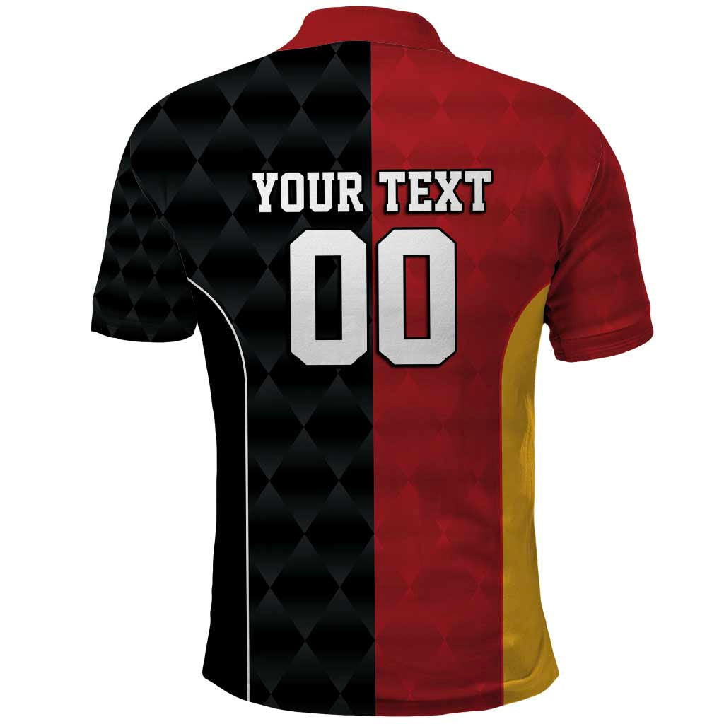 Custom British Lions New Zealand Polo Shirt Sporty Style