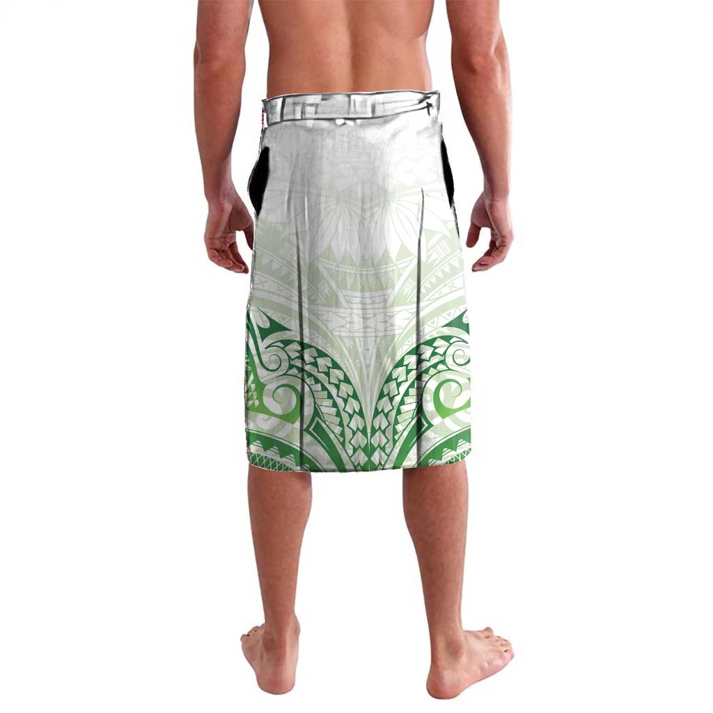 Its Okay Green Ribbon Personalised Lavalava Polynesian Depression Awareness