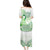 Its Okay Green Ribbon Personalised Puletasi Polynesian Depression Awareness