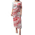Know Your Status Red Ribbon Personalised Puletasi Polynesian AIDS Awareness