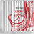 Know Your Status Red Ribbon Personalised Shower Curtain Polynesian AIDS Awareness