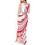 Know Your Status Red Ribbon Personalised Tank Maxi Dress Polynesian AIDS Awareness