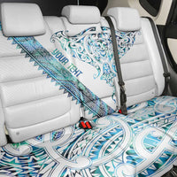 Kahui Whetu Paua shell Kowhaiwhai Taniko Personalised Back Car Seat Cover Manta Ray Shark-Turtle Maori Tribal Style