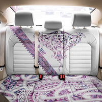 Mawhero Paua shell Kowhaiwhai Taniko Personalised Back Car Seat Cover Manta Ray Shark-Turtle Maori Tribal Style