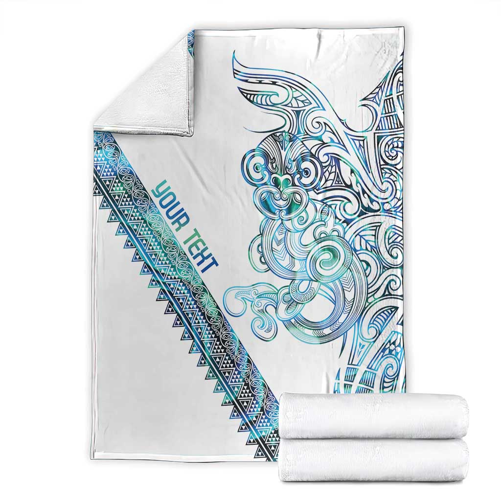 Kahui Whetu Paua shell Kowhaiwhai Taniko Personalised Blanket Taniwha Maori Tribal Style LT9 - Polynesian Pride