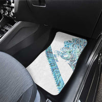 Kahui Whetu Paua shell Kowhaiwhai Taniko Personalised Car Mats Taniwha Maori Tribal Style LT9 - Polynesian Pride
