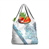 Kahui Whetu Paua shell Kowhaiwhai Taniko Personalised Grocery Bag Taniwha Maori Tribal Style
