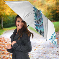 Kahui Whetu Paua shell Kowhaiwhai Taniko Personalised Umbrella Taniwha Maori Tribal Style