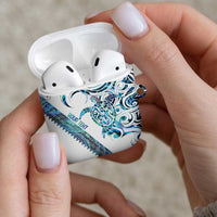 Kahui Whetu Paua shell Kowhaiwhai Taniko Personalised AirPods Case Turtle Tattoo Maori Tribal Style