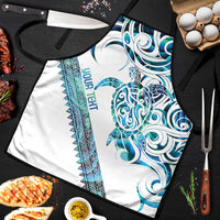 Kahui Whetu Paua shell Kowhaiwhai Taniko Personalised Apron Turtle Tattoo Maori Tribal Style