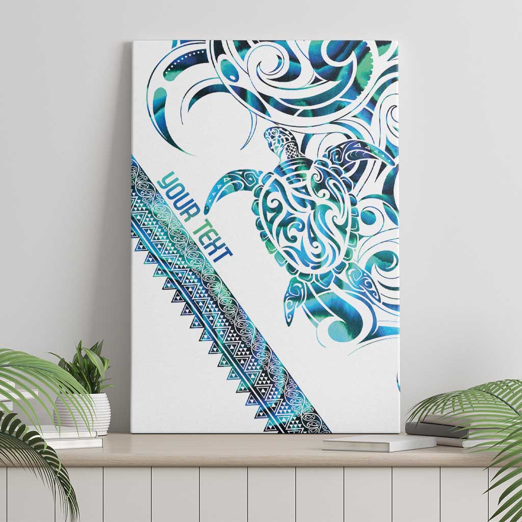 Kahui Whetu Paua shell Kowhaiwhai Taniko Personalised Canvas Wall Art Turtle Tattoo Maori Tribal Style LT9 - Polynesian Pride