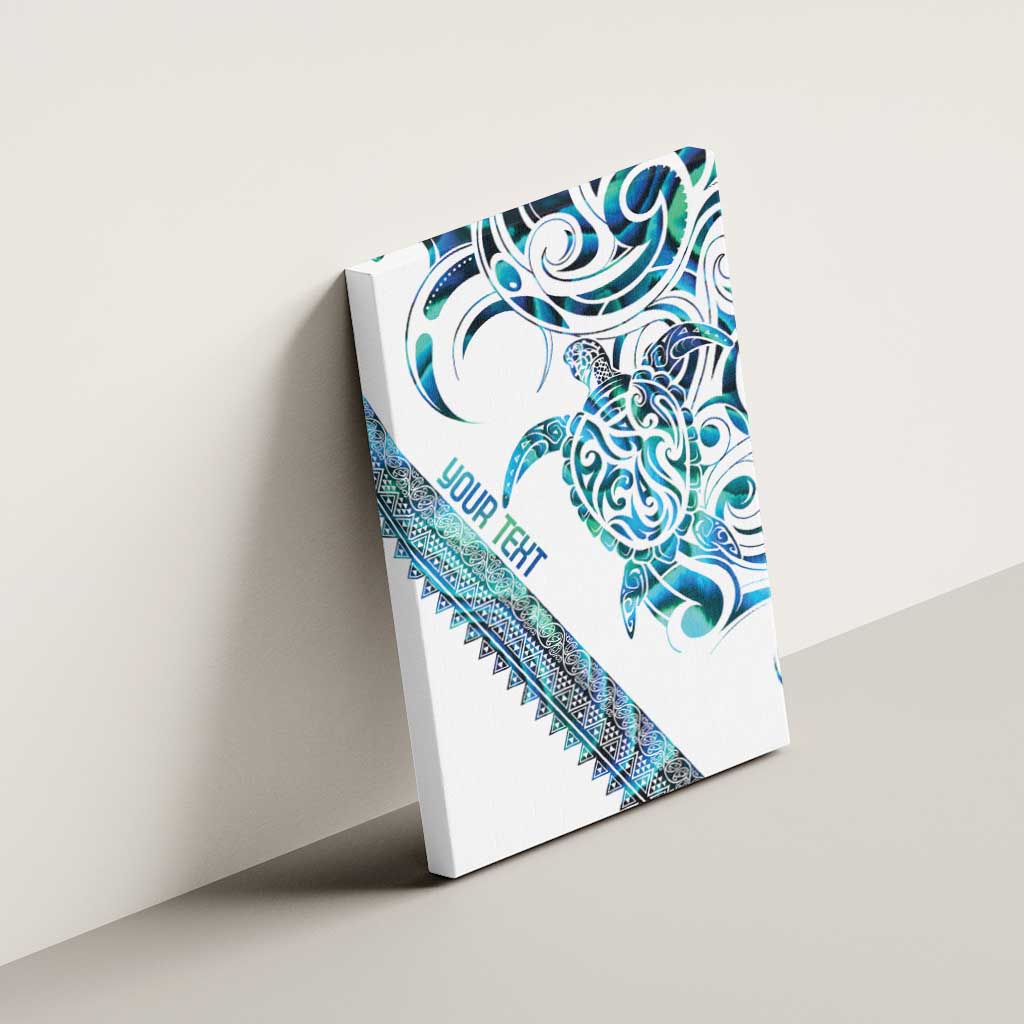 Kahui Whetu Paua shell Kowhaiwhai Taniko Personalised Canvas Wall Art Turtle Tattoo Maori Tribal Style LT9 - Polynesian Pride