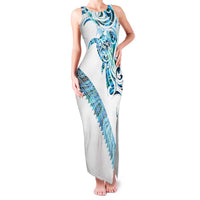 Kahui Whetu Paua shell Kowhaiwhai Taniko Personalised Family Matching Tank Maxi Dress and Hawaiian Shirt Turtle Tattoo Maori Tribal Style
