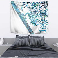 Kahui Whetu Paua shell Kowhaiwhai Taniko Personalised Tapestry Turtle Tattoo Maori Tribal Style LT9 - Polynesian Pride