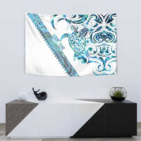 Kahui Whetu Paua shell Kowhaiwhai Taniko Personalised Tapestry Turtle Tattoo Maori Tribal Style LT9 - Polynesian Pride