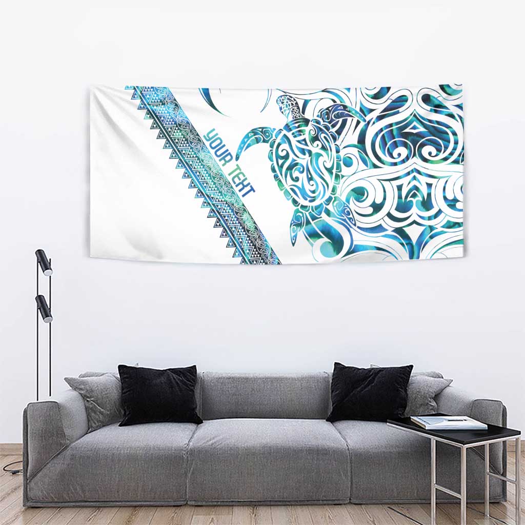 Kahui Whetu Paua shell Kowhaiwhai Taniko Personalised Tapestry Turtle Tattoo Maori Tribal Style LT9 - Polynesian Pride