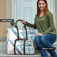 Kahui Whetu Paua shell Kowhaiwhai Taniko Personalised Travel Bag Turtle Tattoo Maori Tribal Style