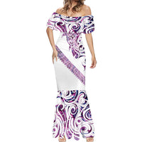 Mawhero Paua shell Kowhaiwhai Taniko Personalised Mermaid Dress Turtle Tattoo Maori Tribal Style