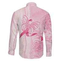 Breast Cancer Awareness Family Matching Mermaid Dress and Hawaiian Shirt Maile Pikake Lokelani Crown Flower Lei Inspired