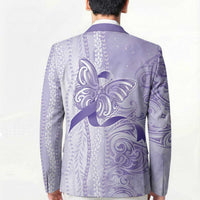 Epilepsy Awareness Blazer Maile Pikake Lokelani Crown Flower Lei Inspired