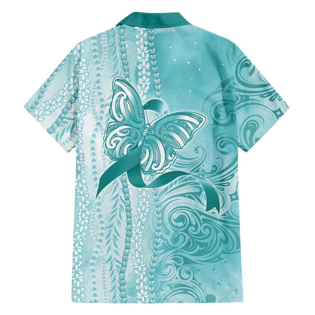 PTSD Awareness Family Matching Tank Maxi Dress and Hawaiian Shirt Maile Pikake Lokelani Crown Flower Lei Inspired LT9 - Polynesian Pride