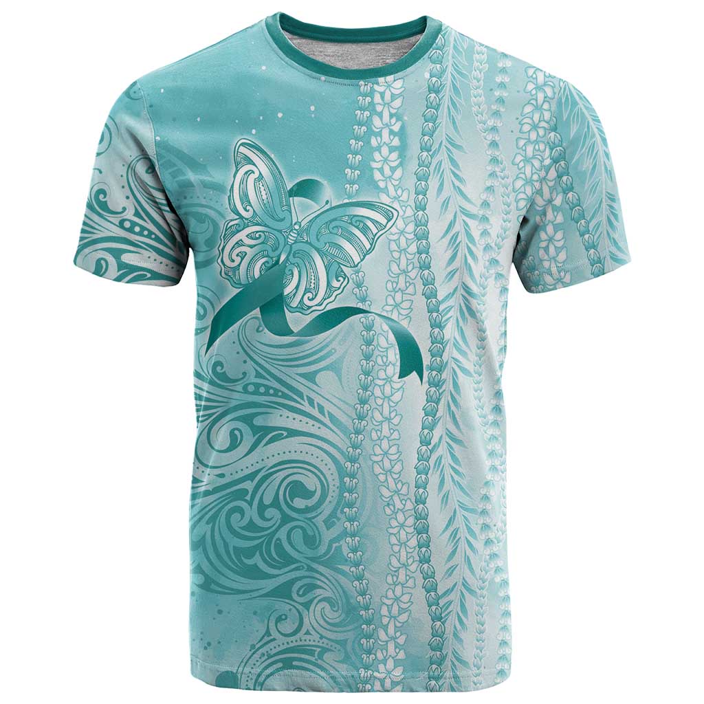 PTSD Awareness T Shirt Maile Pikake Lokelani Crown Flower Lei Inspired