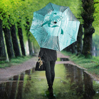 PTSD Awareness Umbrella Maile Pikake Lokelani Crown Flower Lei Inspired