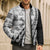 Black Hawaiian Quilt Pattern Bomber Puffer Jacket Mixed Polynesian Tribal Arty - Polynesian Pride