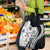Black Hawaiian Quilt Pattern Grocery Bag Mixed Polynesian Tribal Arty