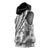 Black Hawaiian Quilt Pattern Sleeveless Hoodie Mixed Polynesian Tribal Arty - Polynesian Pride