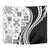 Black Hawaiian Quilt Pattern Tapestry Mixed Polynesian Tribal Arty