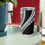 Black Hawaiian Quilt Pattern Tumbler Cup Mixed Polynesian Tribal Arty