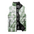 Green Hawaiian Quilt Pattern Sleeveless Puffer Jacket Mixed Polynesian Tribal Arty - Polynesian Pride