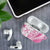 Pink Hawaiian Quilt Pattern AirPods Case Mixed Polynesian Tribal Arty - Polynesian Pride