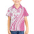 Pink Hawaiian Quilt Pattern Kid Hawaiian Shirt Mixed Polynesian Tribal Arty