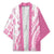 Pink Hawaiian Quilt Pattern Kimono Mixed Polynesian Tribal Arty - Polynesian Pride