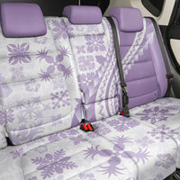 Purple Hawaiian Quilt Pattern Back Car Seat Cover Mixed Polynesian Tribal Arty LT9 - Polynesian Pride