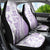 Purple Hawaiian Quilt Pattern Car Seat Cover Mixed Polynesian Tribal Arty