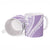 Purple Hawaiian Quilt Pattern Ceramic Mug Mixed Polynesian Tribal Arty - Polynesian Pride