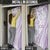Purple Hawaiian Quilt Pattern Door Cover Mixed Polynesian Tribal Arty - Polynesian Pride