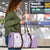 Purple Hawaiian Quilt Pattern Travel Bag Mixed Polynesian Tribal Arty - Polynesian Pride