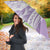 Purple Hawaiian Quilt Pattern Umbrella Mixed Polynesian Tribal Arty - Polynesian Pride